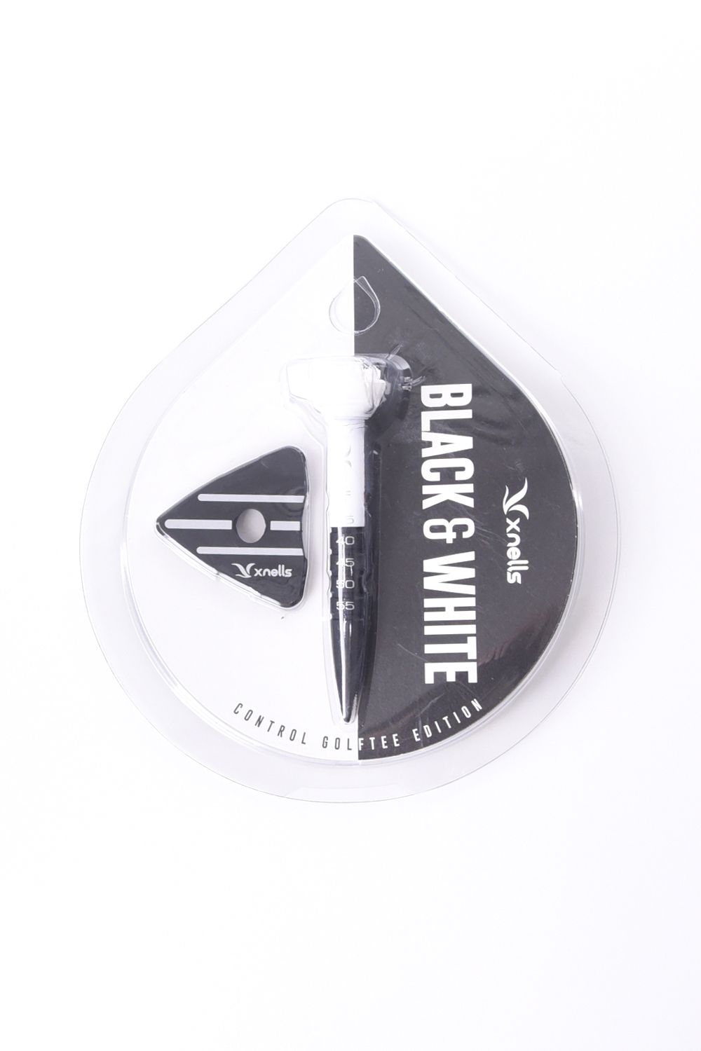 【26SS】【プレゼント好適品】【返品・交換不可】 CONTROL GOLF TEE / コントロールゴルフティー (ホワイト/ブラック)
