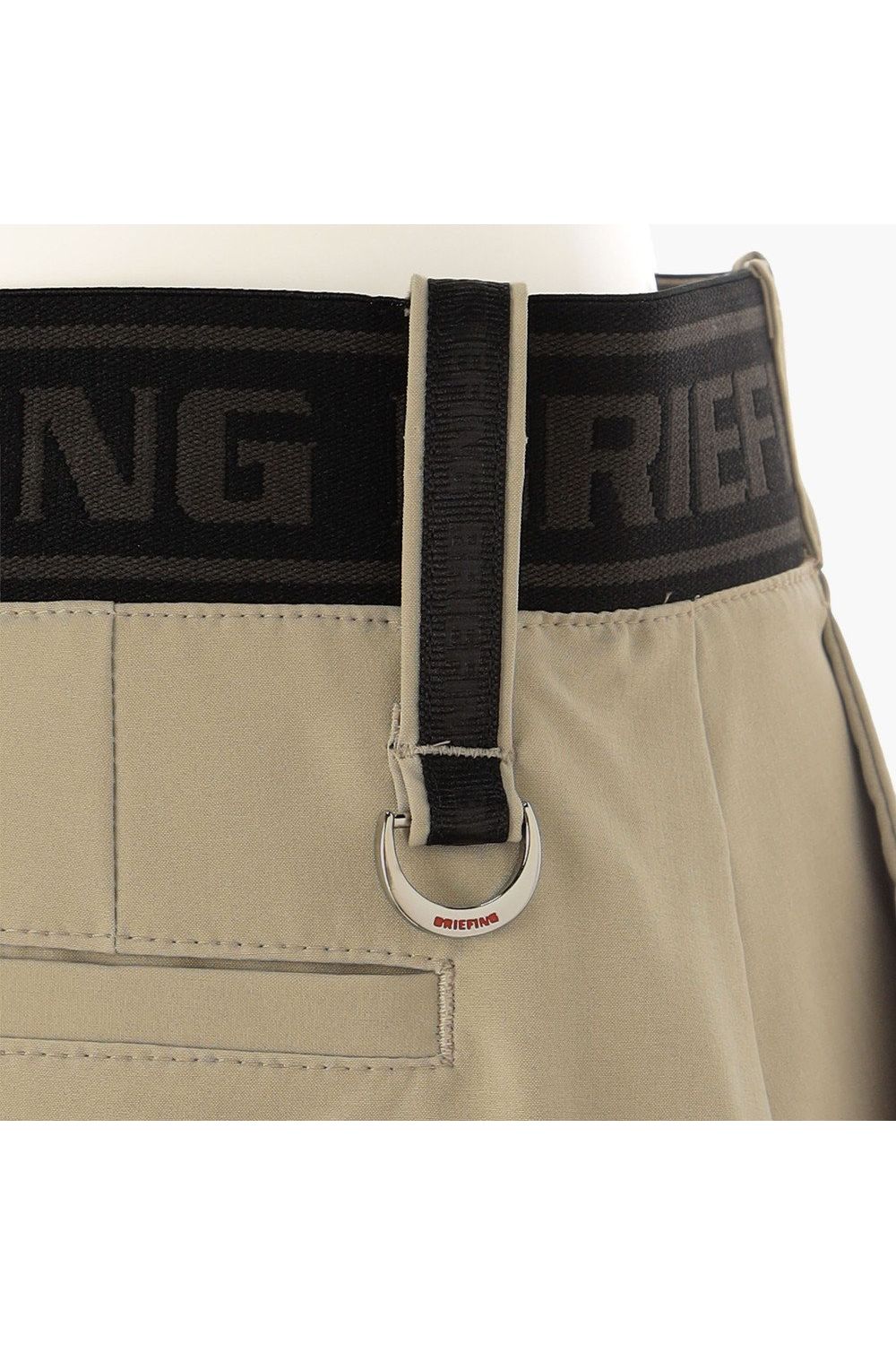 【26SS】【レディース】 WOMEN’S COOLCORE LOGO ELASTIC SKIRT / クールコア ウエストゴムベルト スカート (ベージュ).