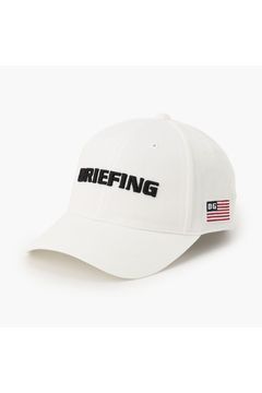 【26SS】 MEN’S BASIC CAP / ベーシック ブランドロゴ キャップ (ホワイト)
