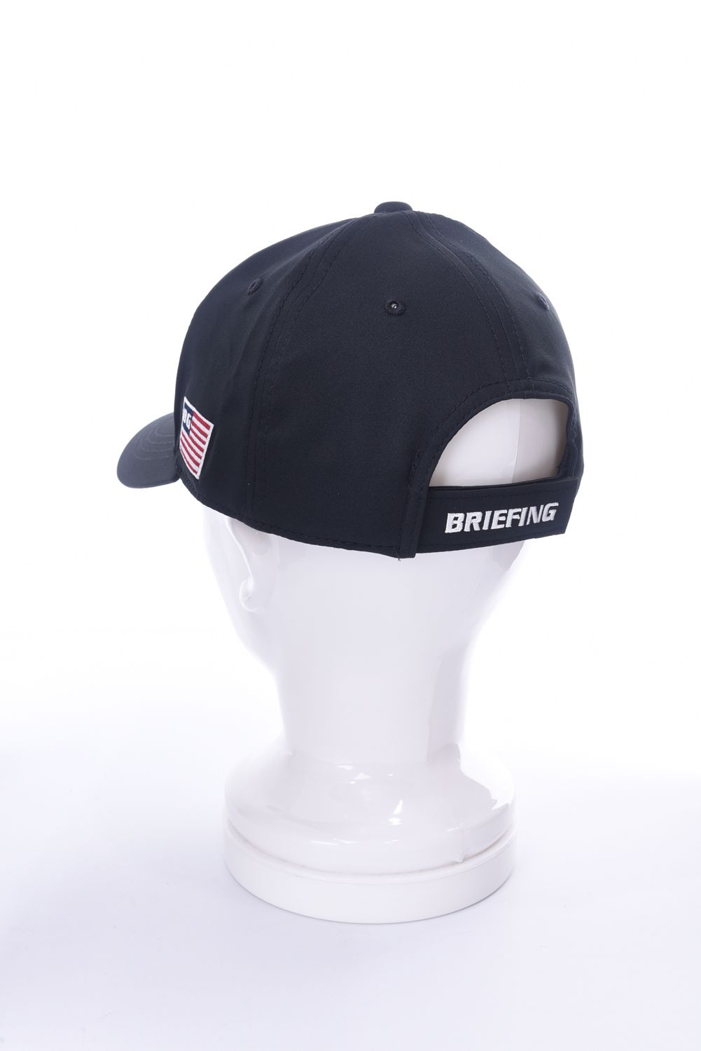 BRIEFING - MS INITIAL CAP / イニシャル ワッペン キャップ ブラック