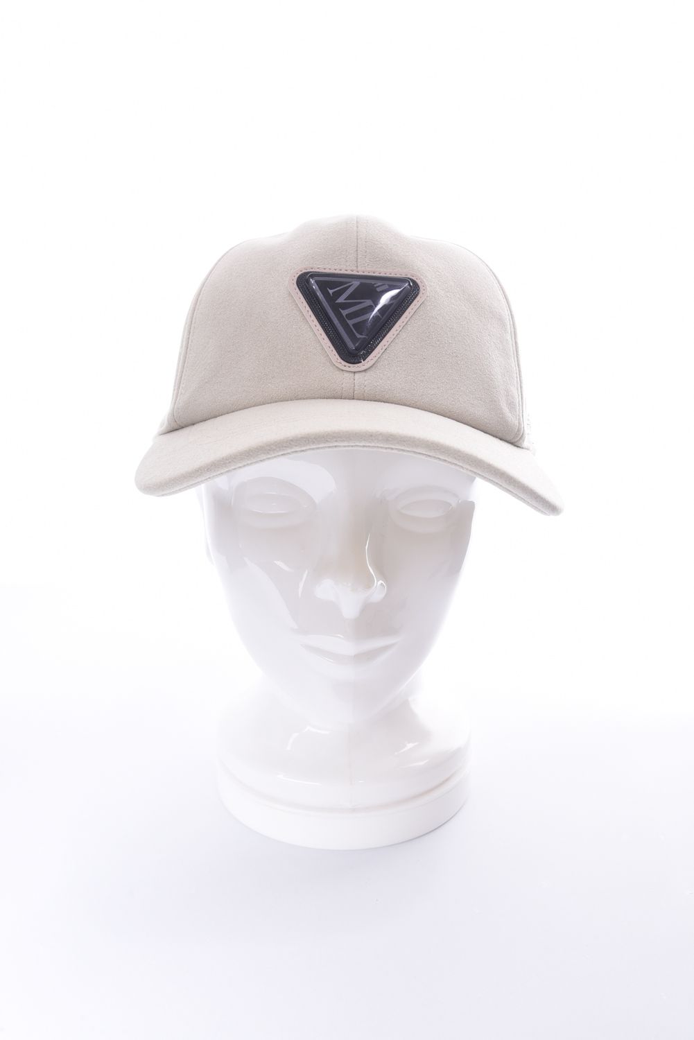 TRIANGLE EMBLEM CAP / トライアングル エンブレム ベースボールキャップ (ベージュ)