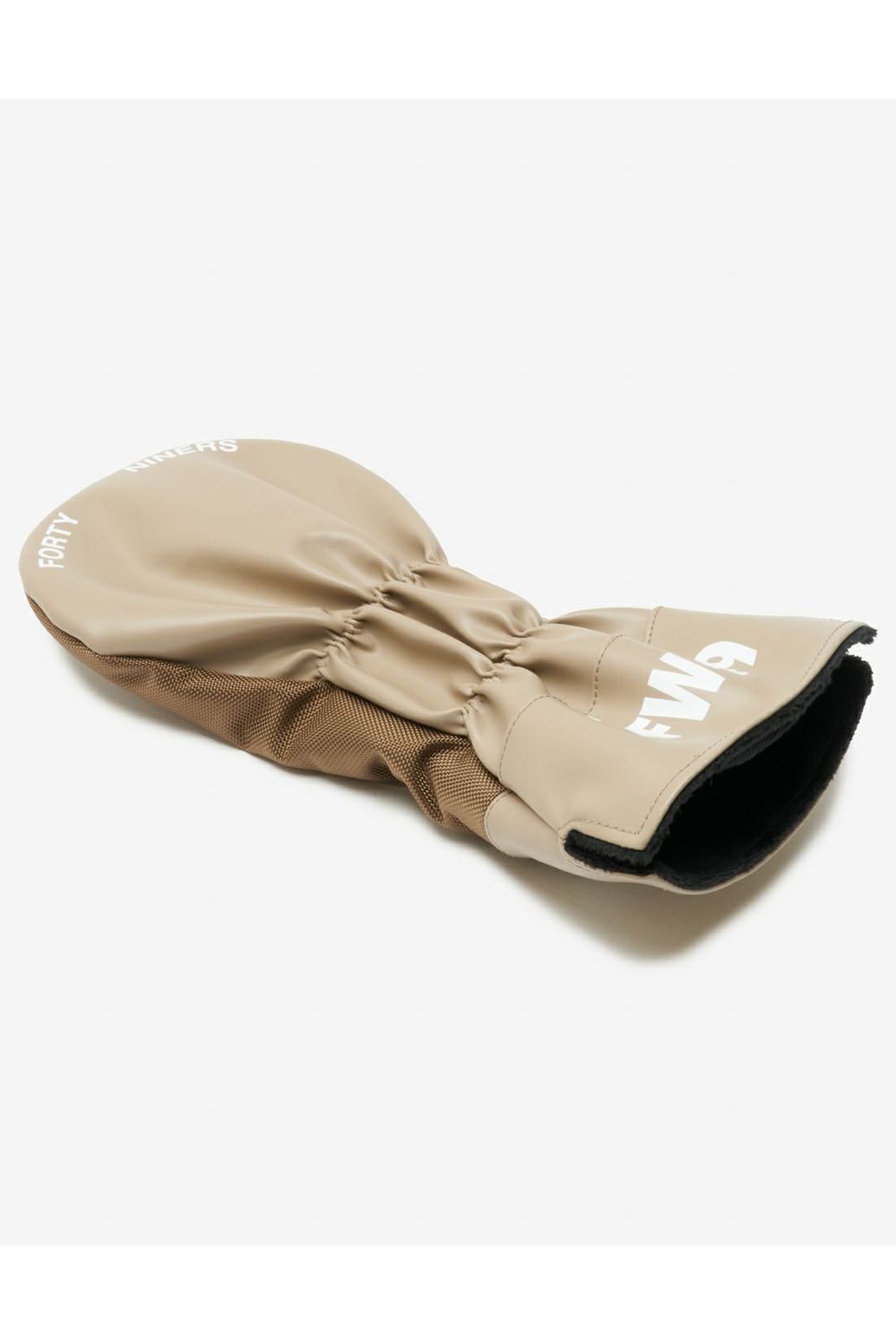 NYLON HEAD COVER #01 / ナイロン ブランドロゴ ドライバーカバー (ライトブラウン)