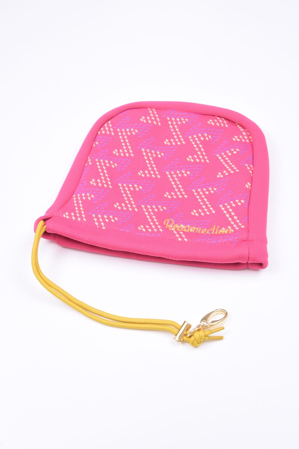KNIT IRON COVERS / ブランドオリジナル ニットアイアンカバー (フラミンゴ)*