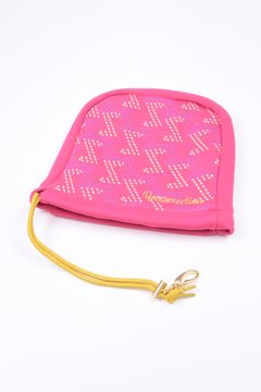 KNIT IRON COVERS / ブランドオリジナル ニットアイアンカバー (フラミンゴ)*