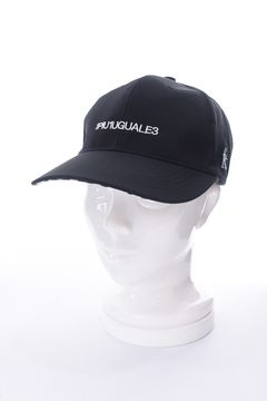 FLAT CAP / ツバ裏ロゴ フラットキャップ ブラック