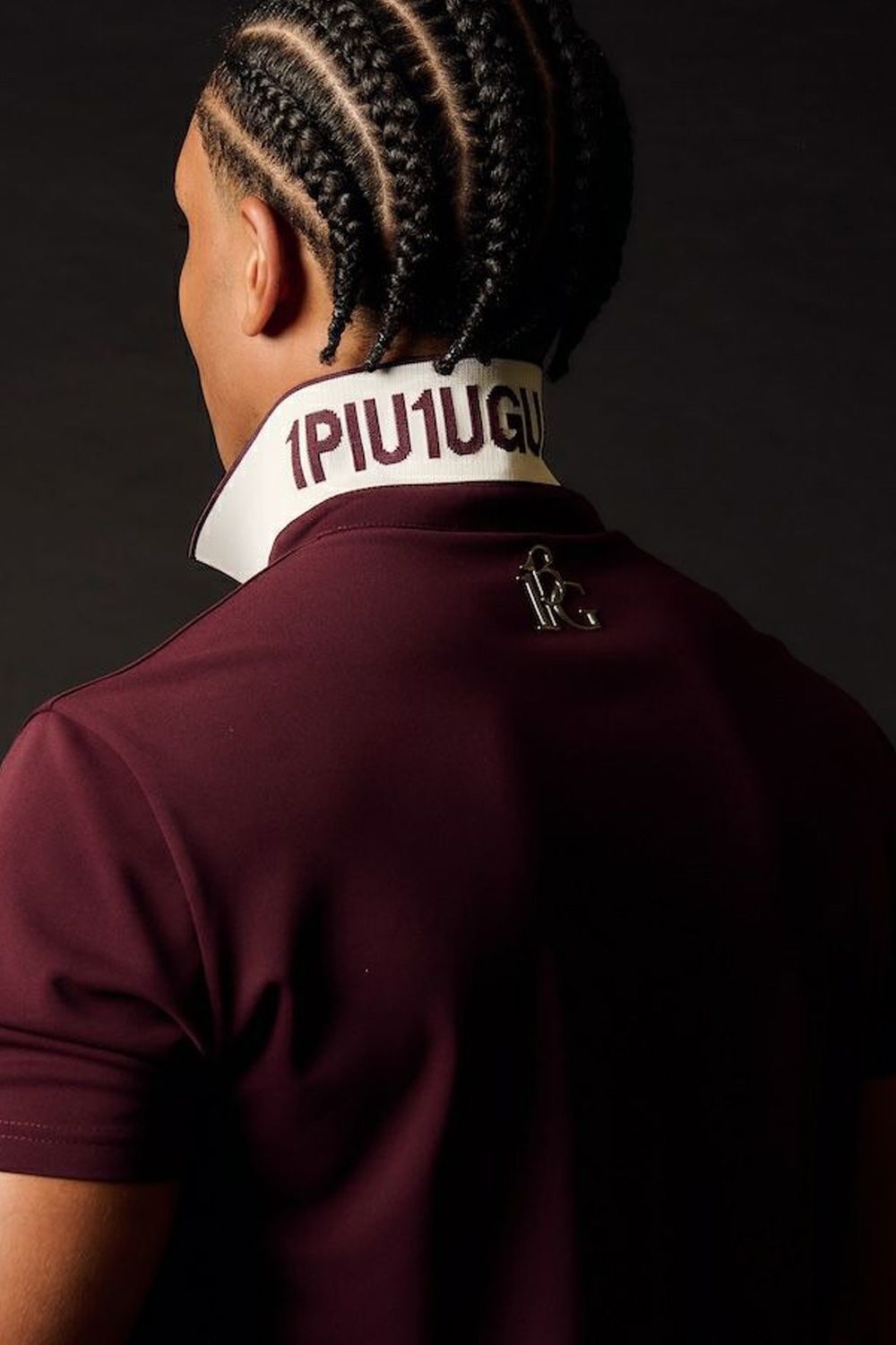 【26SS】 LUXE MESH POLO / ラグゼ メッシュポロ (バーガンディ) (4月入荷予定)