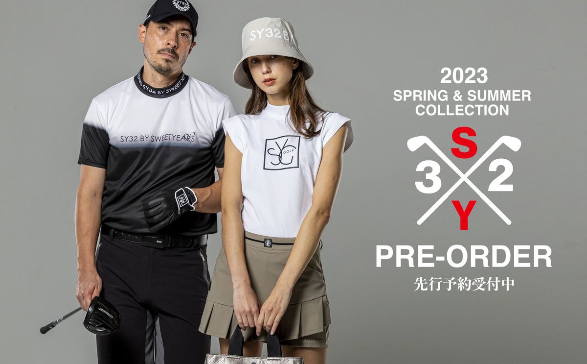 SY32 by SWEET YEARS GOLF - 2023 SS COLLECTION(先行予約受付中