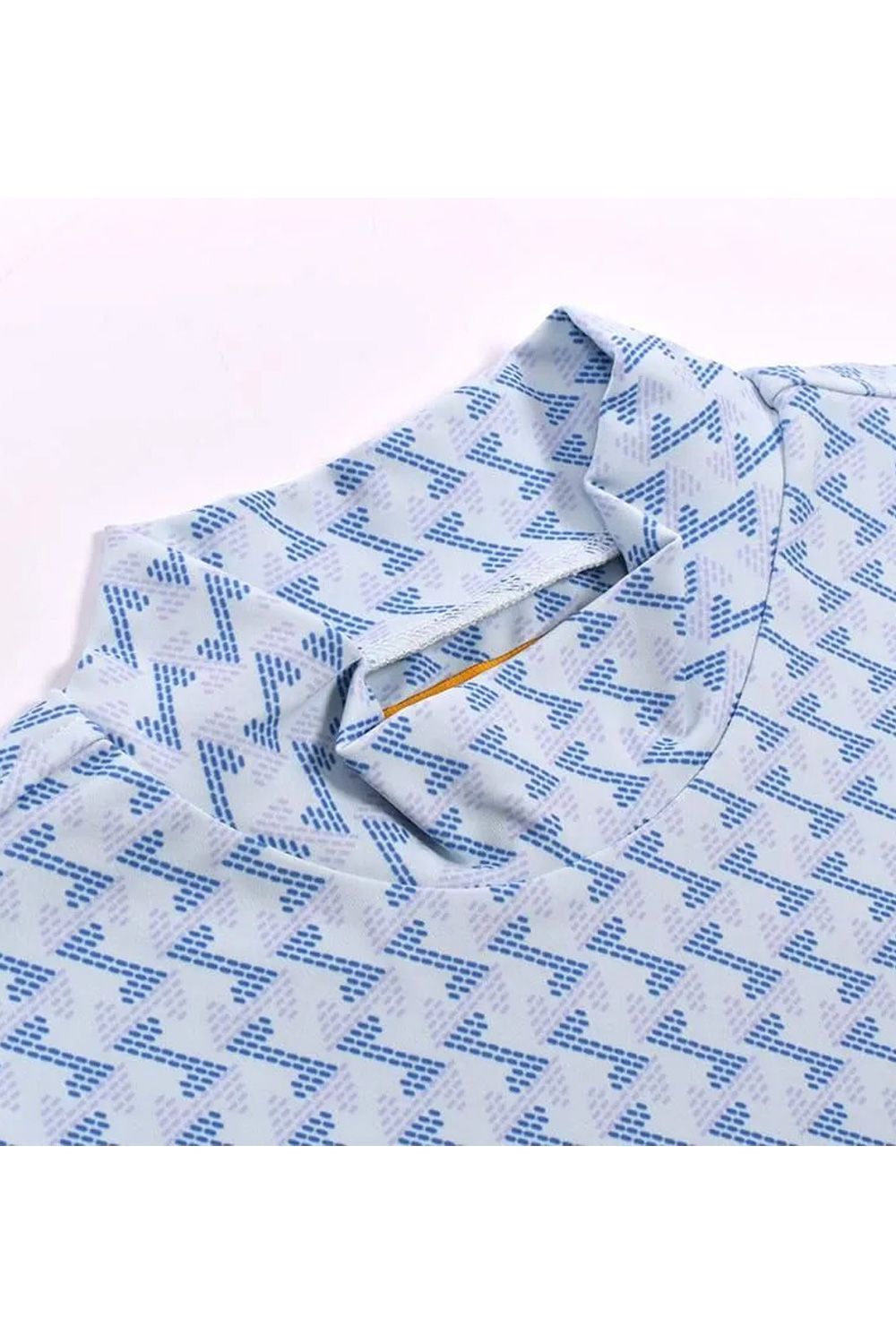 【26SS】【レディース】 WOMENS GM PRINT MOCK NECK / GMプリント モックネック (ブルー)*