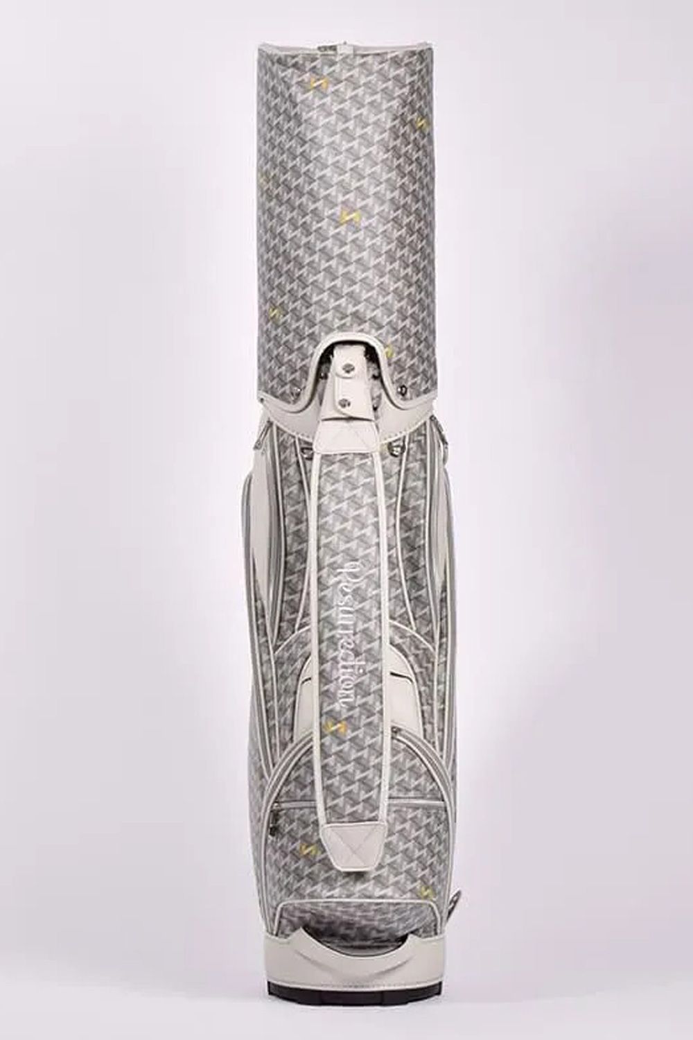 【銀行振込・代金引換不可】【返品・交換不可】  ORIOLA No.4 / ブランドオリジナルテキスタイル カートタイプ キャディバッグ （シルバーグレー）*