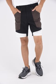 COLOR PANEL SHORTS / カラーパネル ショーツ (ブラック)