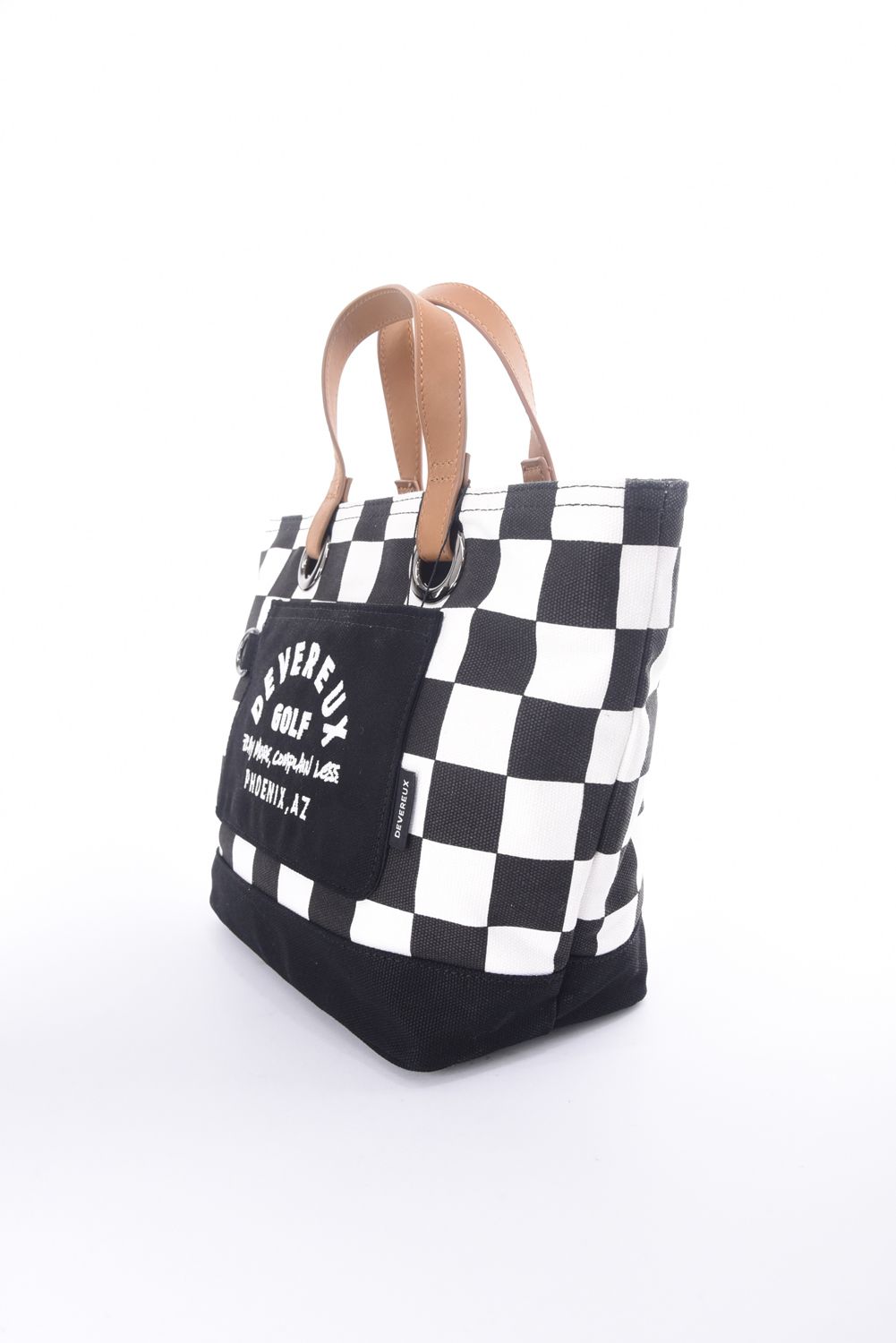 CHECKER CART BAG / チェッカー カートバッグ (ホワイト)