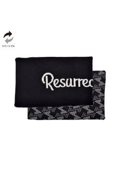 【プレゼント好適品】 REVERSIBLE NECK WARMER / リバーシブル ネックウォーマー (ブラック)