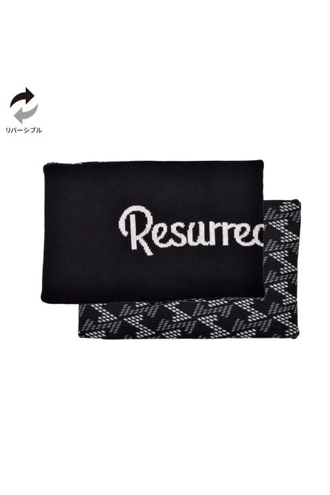 【26AW】 【プレゼント好適品】 REVERSIBLE NECK WARMER / リバーシブル ネックウォーマー (ブラック)