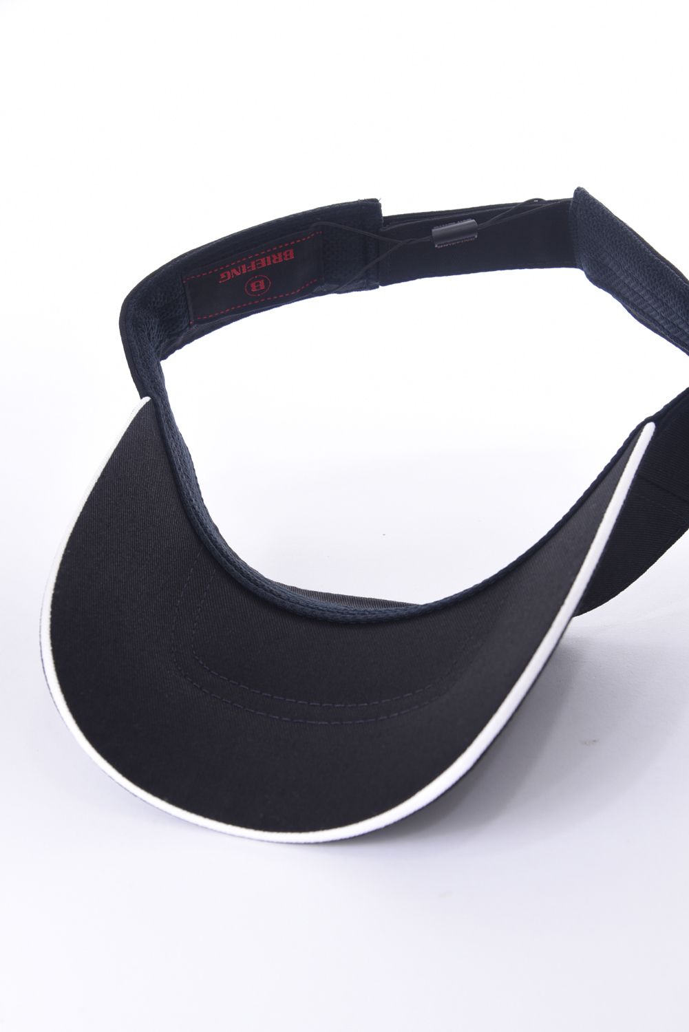 MENS BASIC VISOR / ロゴ刺繍 ベーシック サンバイザー ブラック