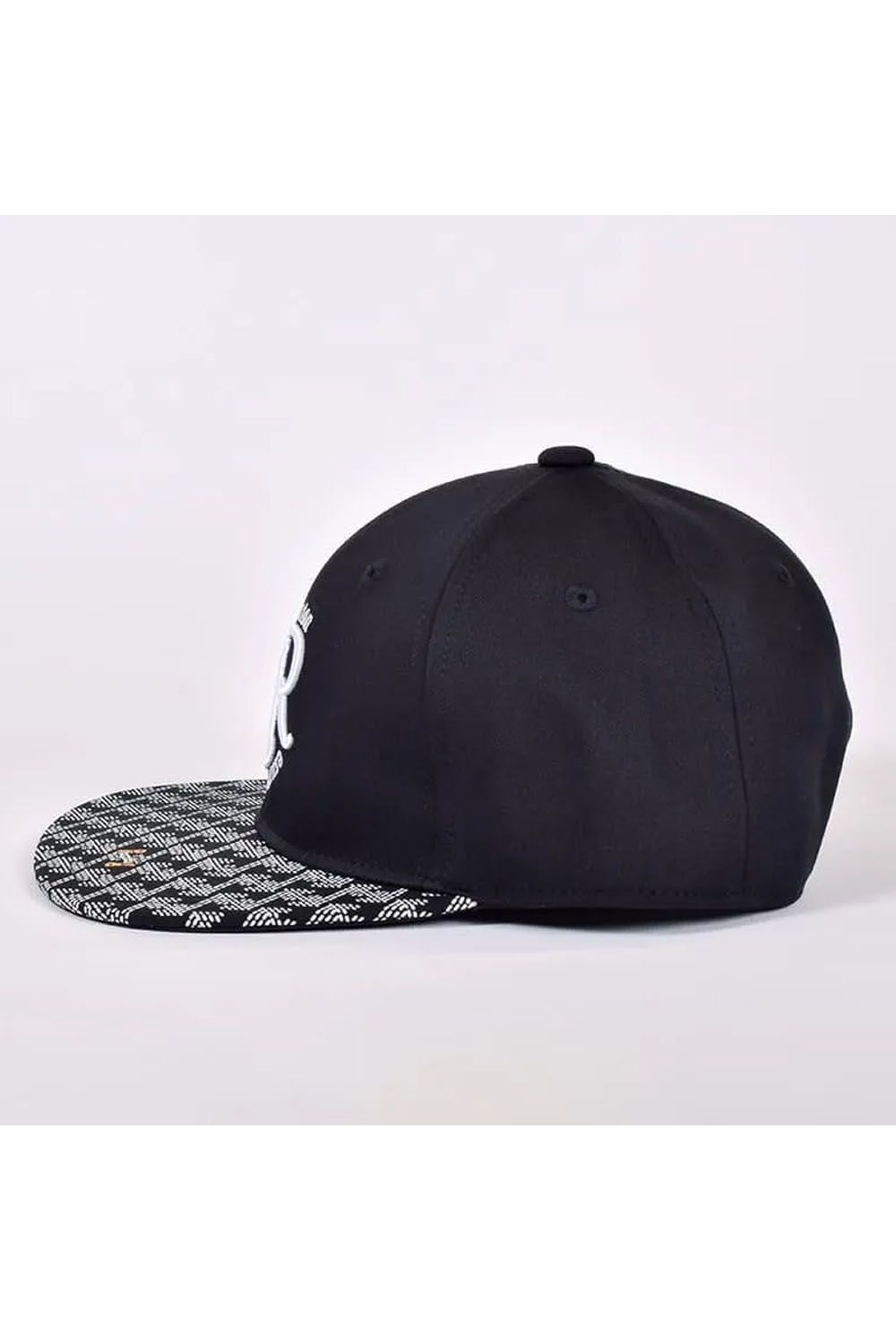 【26SS】 GM BRIM CAP FLAT / GM ブリムキャップ フラット (ブラック×ホワイト)