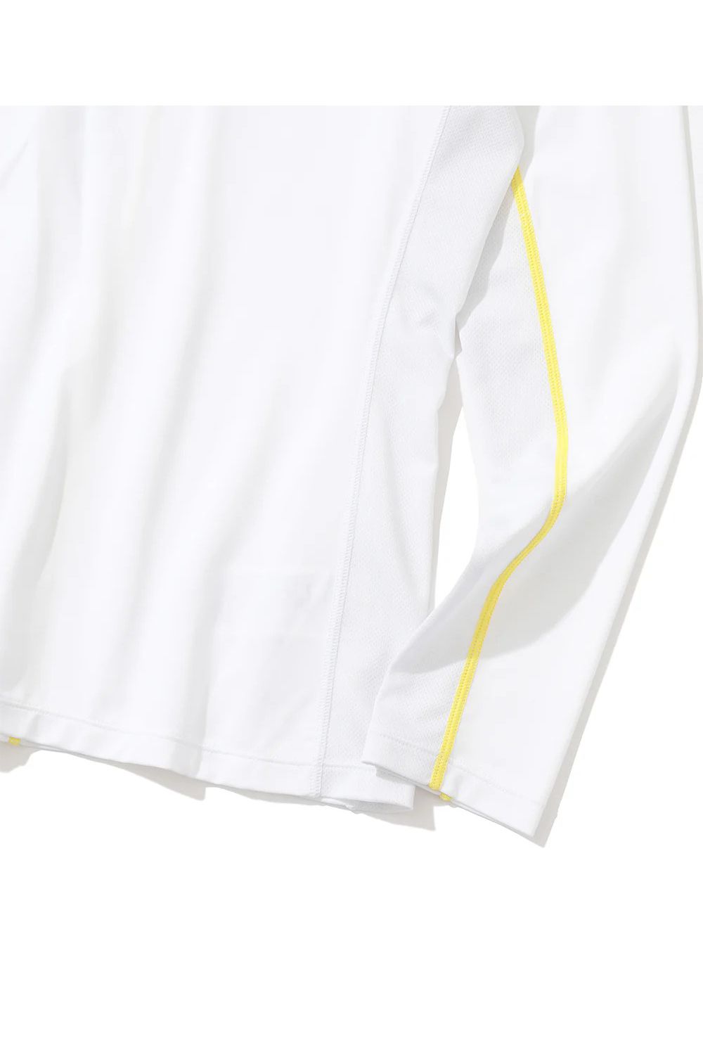 【26SS】【レディース】 HEC DUAL COLLAR PERFORMANCE MOCK / ジャージーロメリーナ バイカラー ロングスリーブ インナーモックネックTシャツ (ホワイト)