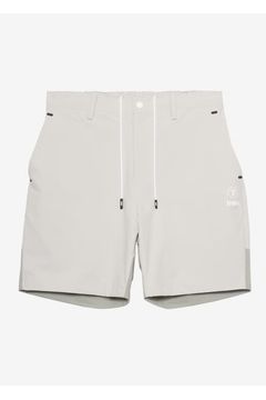 【26SS】 COMBINATION SHORTS / 異素材切り替え ショートパンツ (ライトグレー)