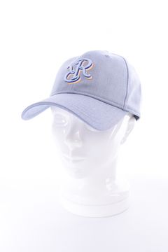 【26SS】 FIVE CONSECUTIVE CAP / リネンライク RRロゴ刺繍 キャップ (サックス)