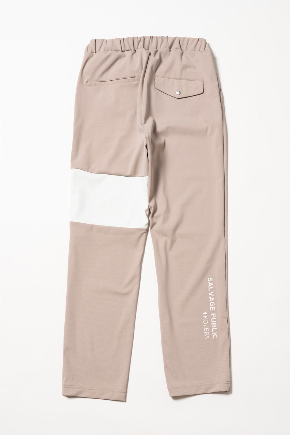 【2026SS】 Alohea Pants（Pitch&Run） / ロゴ ロングパンツ (ベージュ) （3月入荷予定）