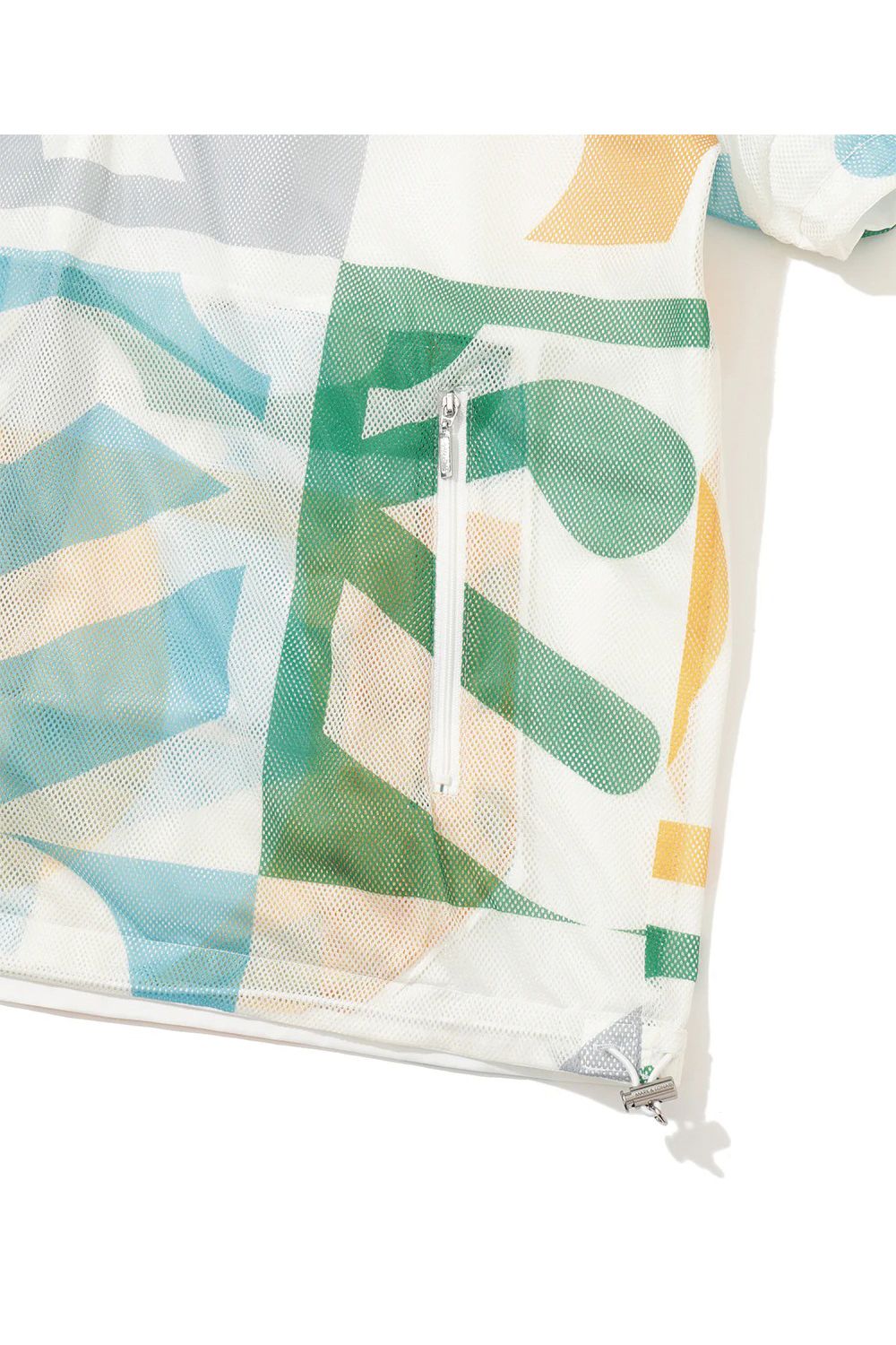 【26SS】 QUADRA AIR MESH 2-WAY PULLOVER / リバーシブル ショートスリーブプルオーバー (ホワイト) (3月4日入荷予定)