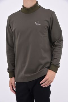 1PIU1UGUALE3 GOLF - TAPE MOCK L/S / テープライン ロゴ ロング 