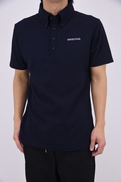 【26SS】 MEN'S DRESS BD SHIRT / ベーシック ボタンダウンカラー ポロシャツ (ネイビー)