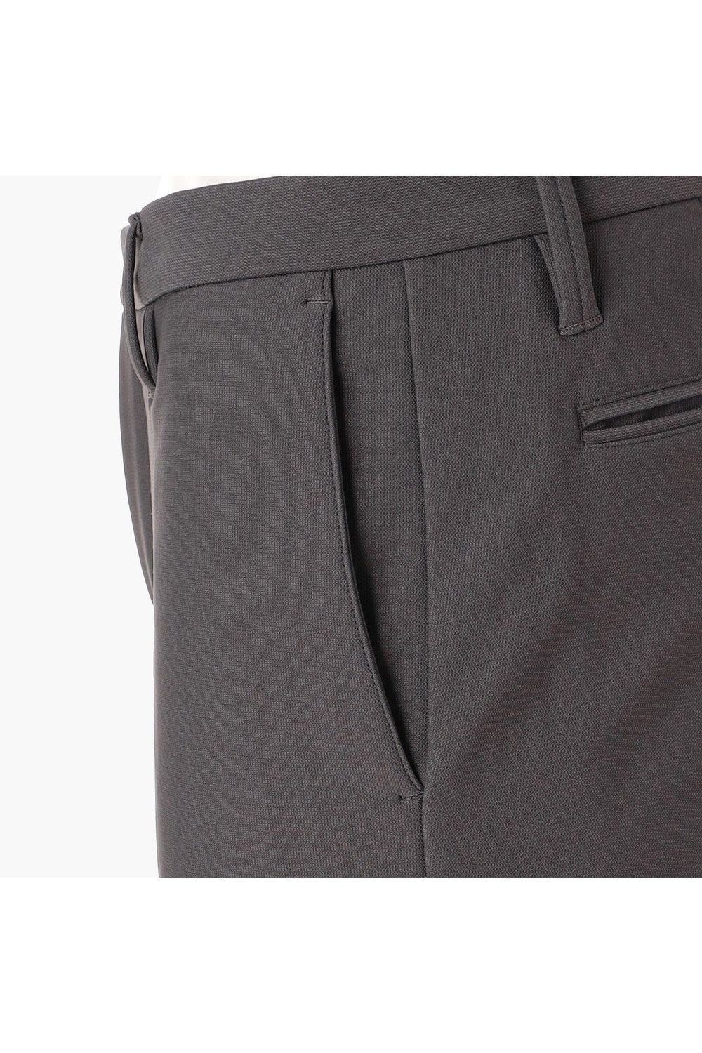 【26AW】 MEN’S WARM BASIC PANTS / 秋冬仕様 ベーシック ロングパンツ (チャコール)