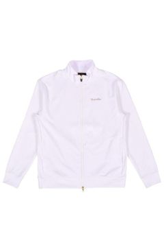 【25AW】 JACQUARD STAND COLLAR JACKET / ジャガード スタンド カラージャケット (ホワイト)*