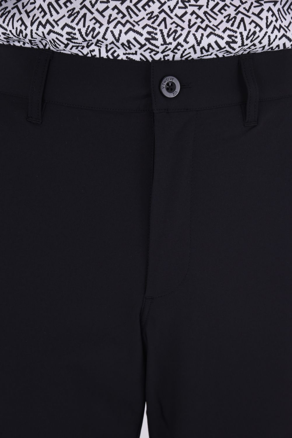 【26SS】 DOT BR PANTS / ドットロゴ ウエストリブ ロングパンツ (ブラック)