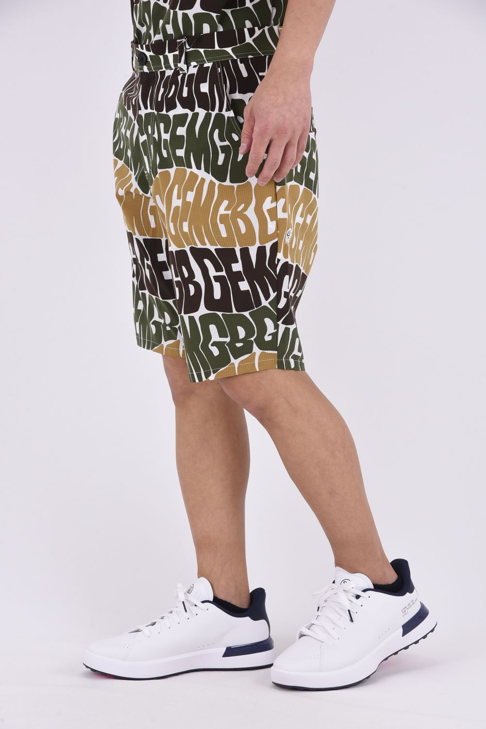【26SS】 ORIGINAL LOGO PRINT PANTS / オリジナルプリント ショートパンツ （ベージュ）