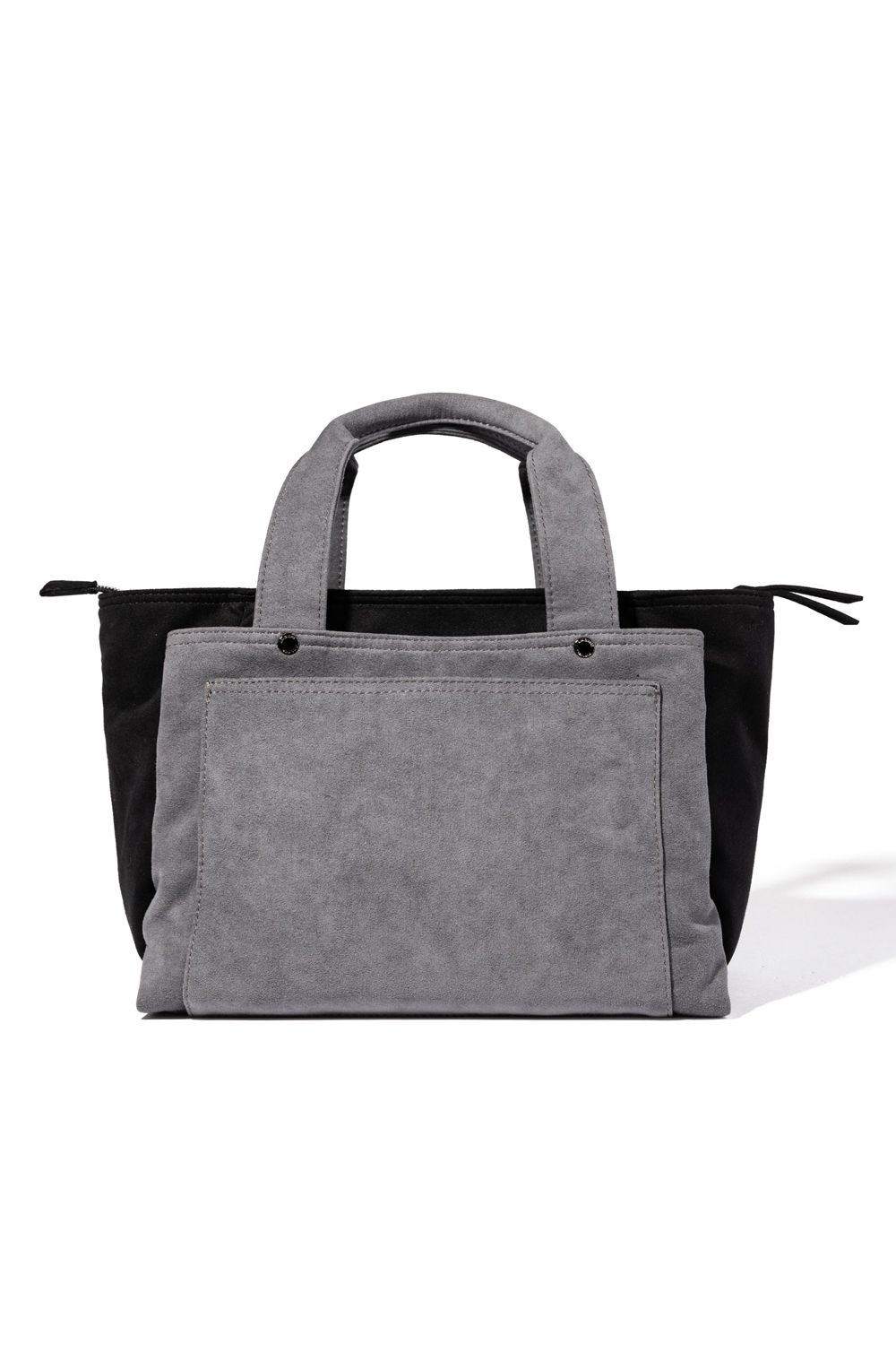 【26AW】 ALL ULTRASUEDE BICOLOR CART BAG / ウルトラスエード バイカラー カートバッグ (ブラック)