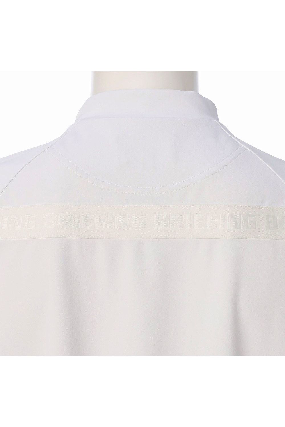 【26SS】 CE MEN’S BACK LOGO LINE HIGHNECK RF / ロゴテープ リラックスフィット モックネックTシャツ (ホワイト)