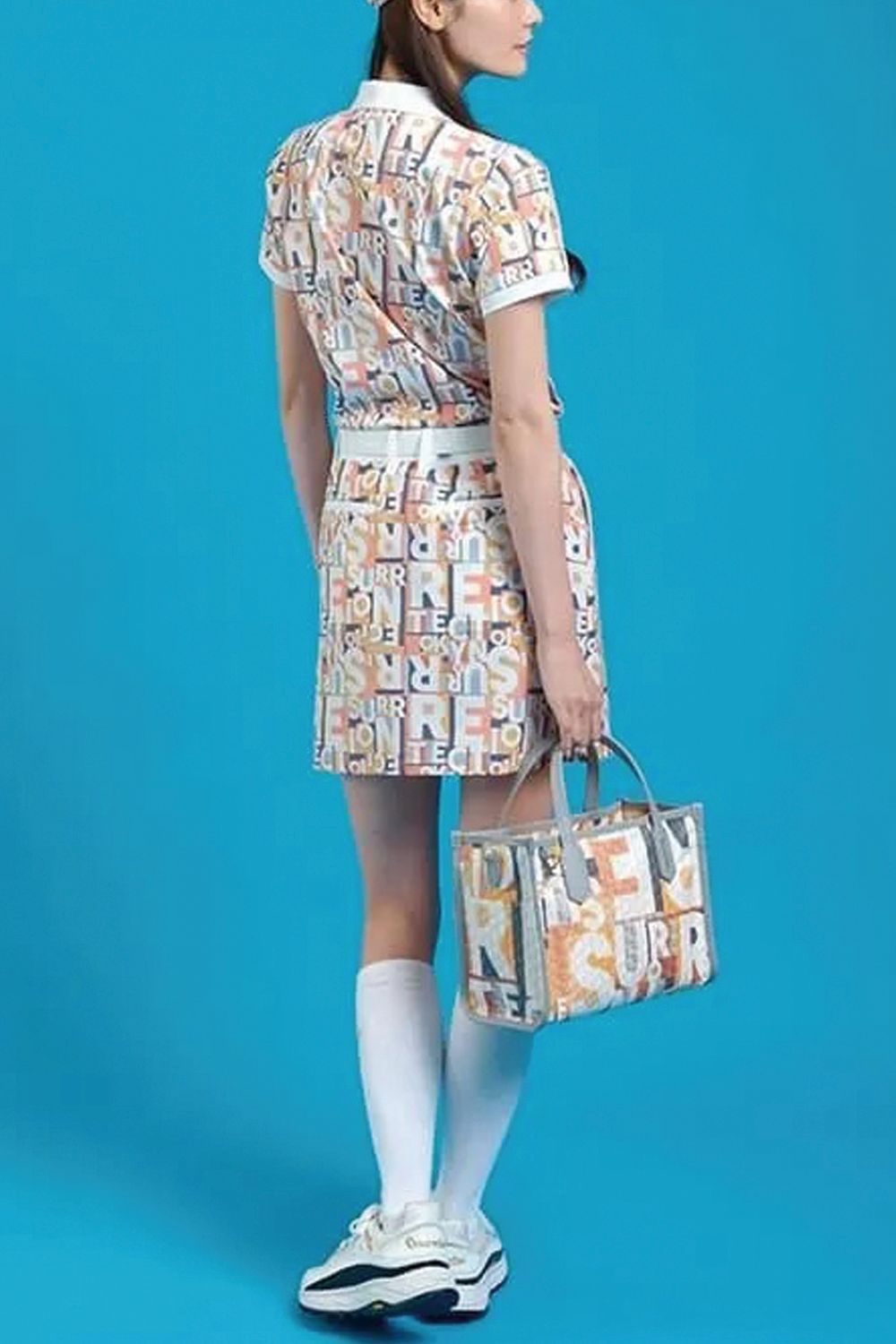 【26SS】【レディース】 JUNCTION SKIRT / 総柄プリント スカート (デイタイムジャンクション)*