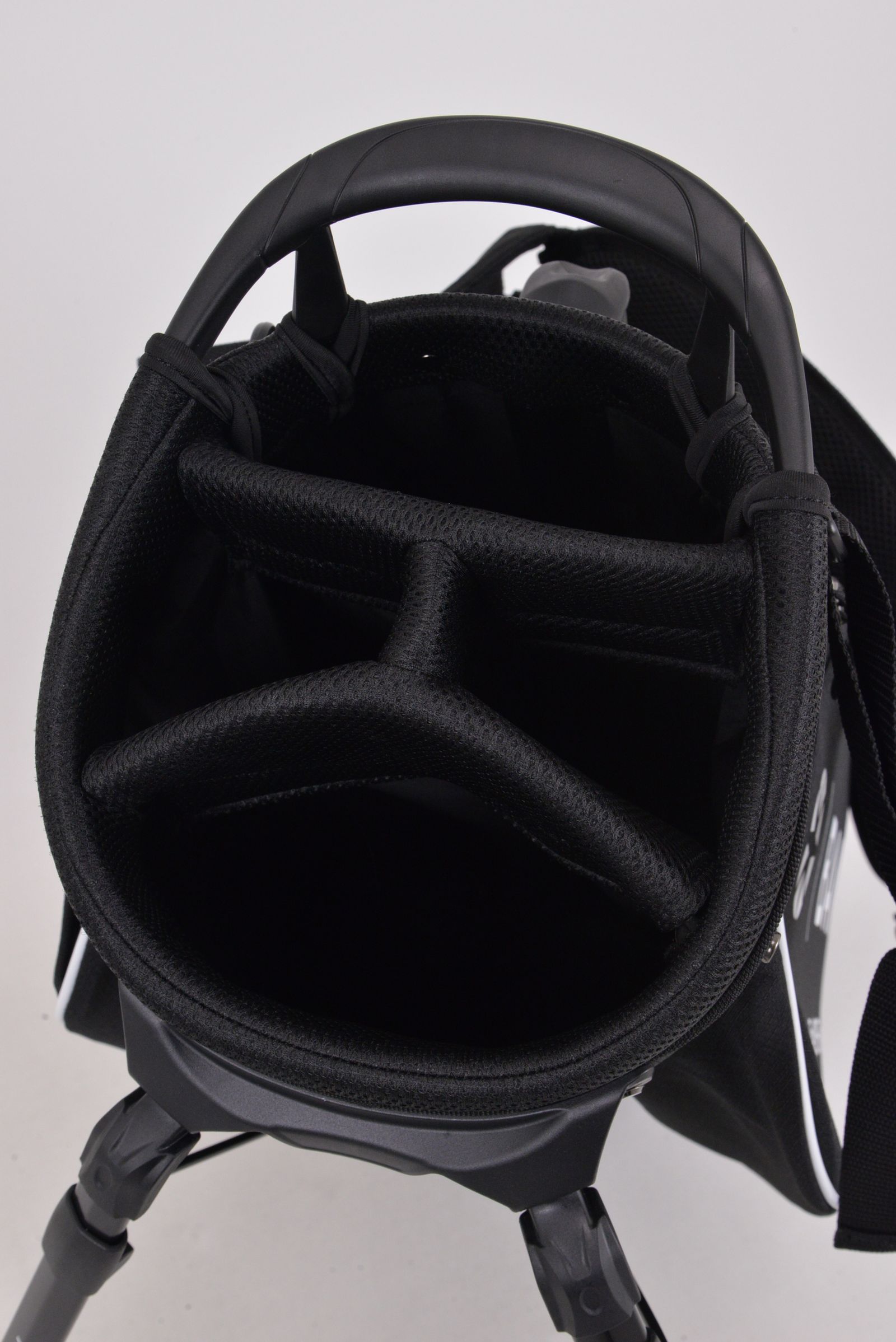 BANDEL × elitegrips D-Type 9.5inch CADDY BAG / エリートグリップ コラボレーション キャディバッグ (ブラック)