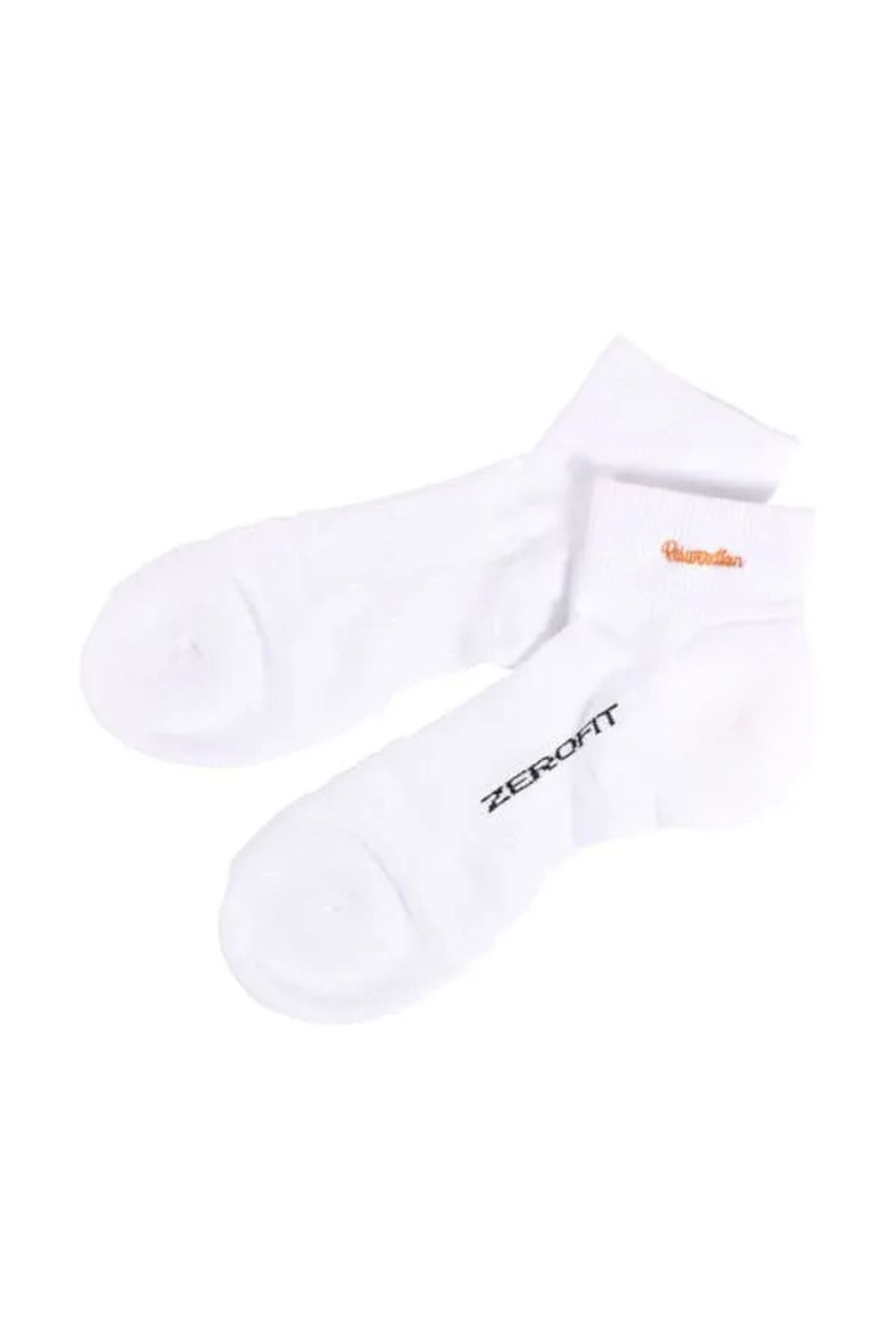 【ZEROFITコラボ】 【レディース】 BASIC LOGO SHORT SOCKS / ベーシックロゴ ショートソックス （ホワイト）