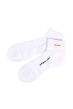 【ZEROFITコラボ】 【レディース】 BASIC LOGO SHORT SOCKS / ベーシックロゴ ショートソックス （ホワイト）