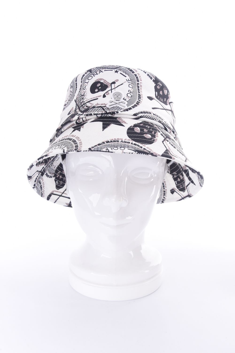 【26SS】 ATLAS VENT BUCKET HAT / アイアンスカルプリント バケットハット (ホワイト)