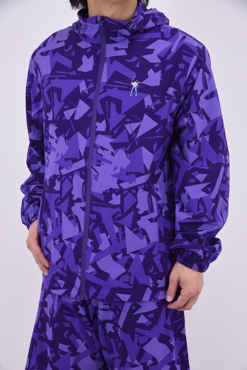 Eastside Golf - 【25SS】 SS1/2 ZIP NYLON WIND SHIRT / 裏
