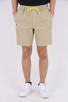 【26SS】 QUADRA PERFORMANCE TWILL GOLF SHORTS / ポリエステルツイル アイアンスカルロゴ刺繍 ショートパンツ (ベージュ)