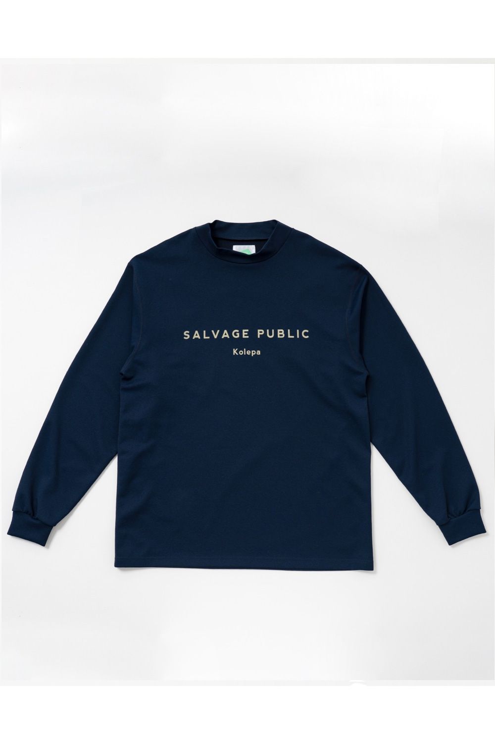 レザレクション　モノグラムロゴモックネック パープル　S レザレクション モノグラムロゴモックネック パープル S