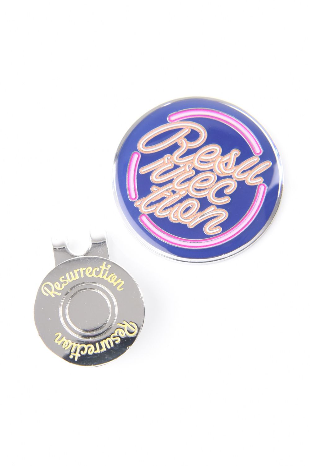 【26SS】【プレゼント好適品】 CLIP MARKER / ネオンロゴ クリップマーカー (ネイビー)