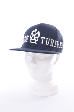 PUBLIC TURFREEs BB CAP / マスクマン刺繍 ベースボールキャップ ネイビー