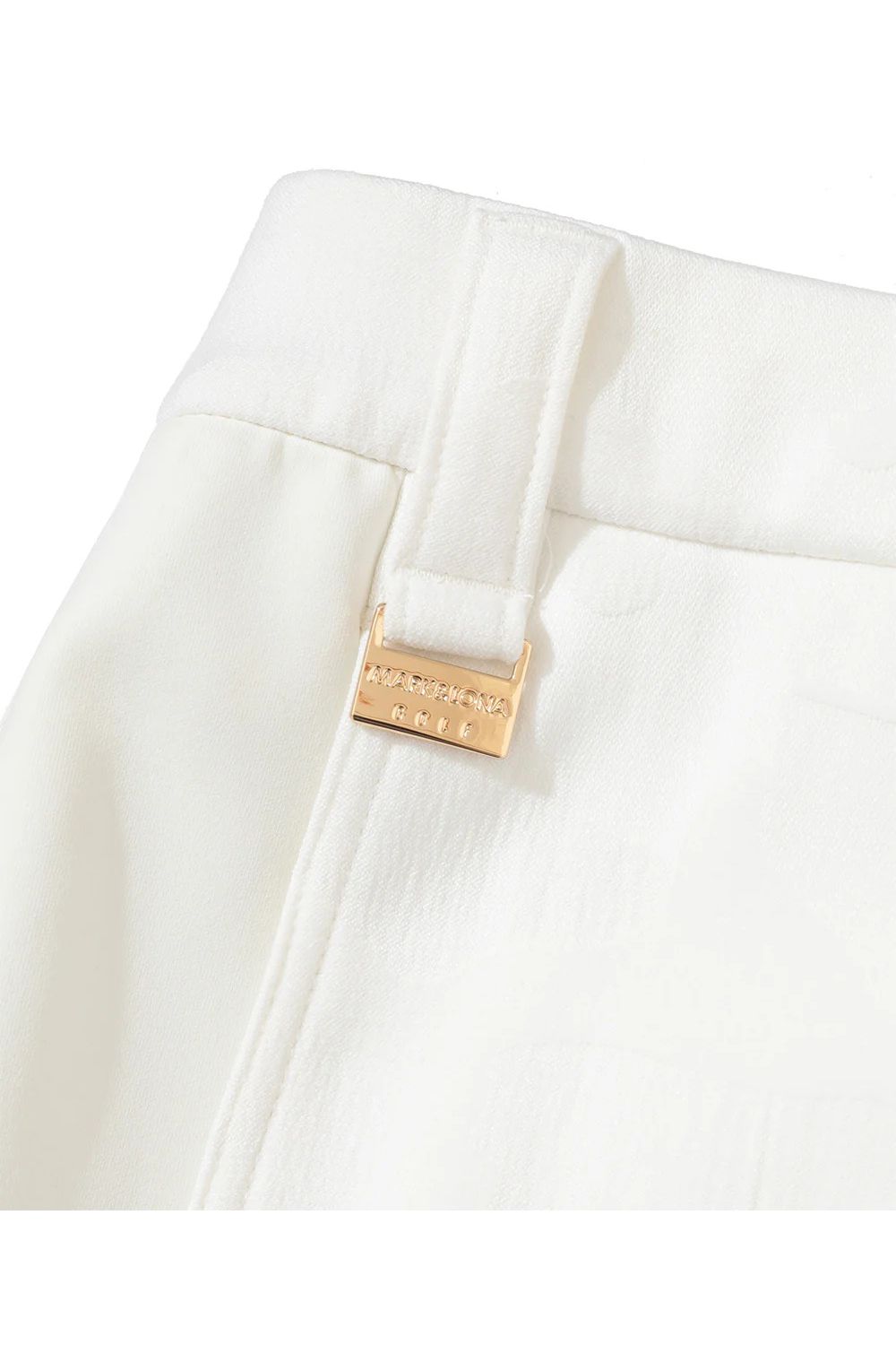 【26SS】【レディース】 GAUGE HYBRID CAMO JACQUARD SKIRT / オリジナルカモジャカード サイドロゴ スカート (インナーパンツ一体型) (ホワイト)