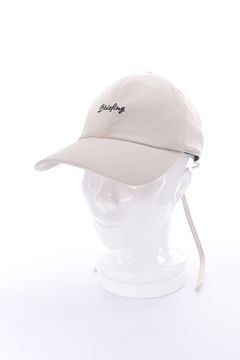 【26SS】【レディース】 WOMEN’S SMALL LOGO RIBBON CAP / ブランドロゴ バックリボン キャップ (アイボリー)