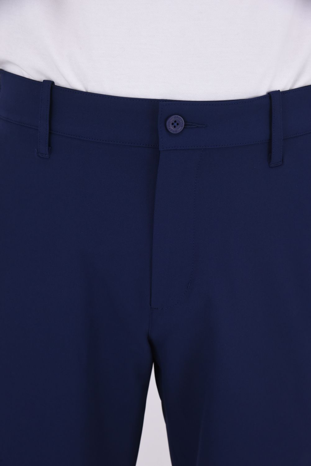 【25SS】 MEN’S LOGO ELASTIC SUMMER SHORT PANTS / ロゴ ゴムベルト ショート パンツ (ネイビー)
