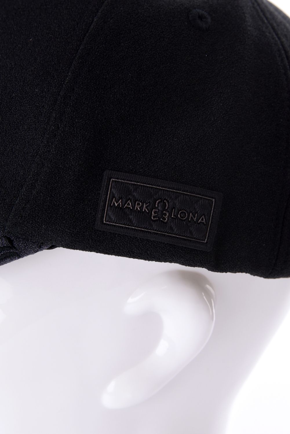 【26AW】 OBLIVION JACQUARD CAP / 3Dブランドロゴ モノグラムパターン刺繍 ベースボールキャップ (ブラック)