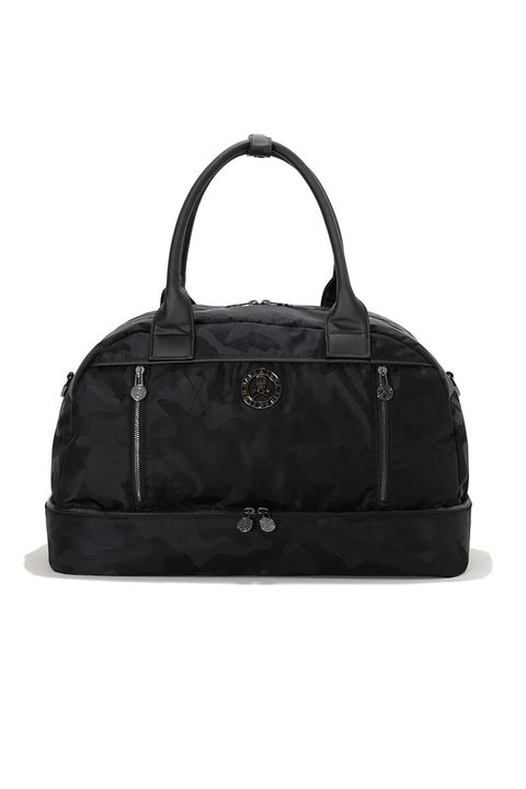 【26AW】 PREMIUM GAUGE BOSTON BAG / コーデュラナイロン シンセティックレザー スカルカモジャカード 2WAYボストンバッグ (ブラック)