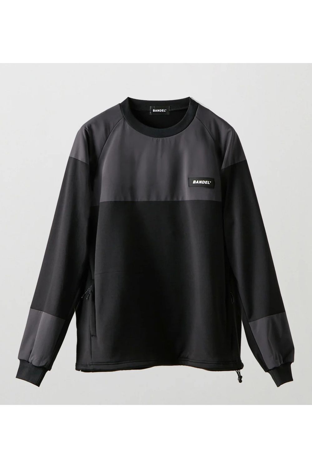 【26AW】 FLEECE COMBINATION PULLOVER / フリースコンビネーション プルオーバー (ブラック)