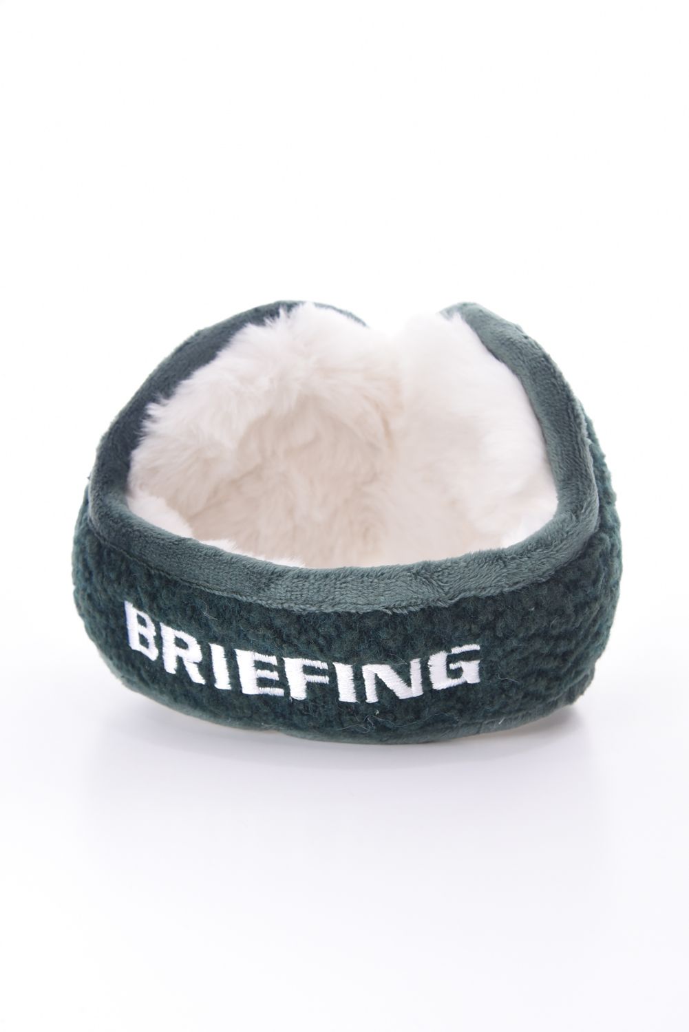 WOOL BOA EAR MUFF / ウール ボアイヤーマフ (フォレストグリーン)