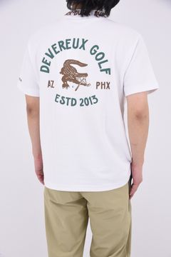【25SS】 CLASSIC LOGO RIB MOCK CROCOTEE / クラシックロゴ リブモックネック (ホワイト)